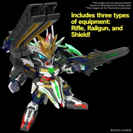 GUNDAM - SDW HEROES CAPTAIN QAN[T] GF - Model Kit 