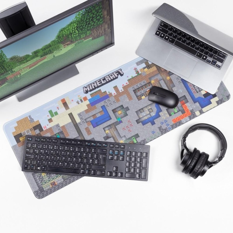MINECRAFT - Tapis de Bureau XL '30 x 80 cm' 