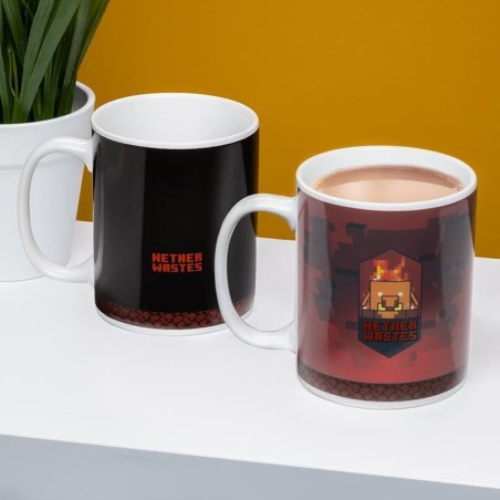 MINECRAFT - Nether - Mug Thermoréactif 300ml 