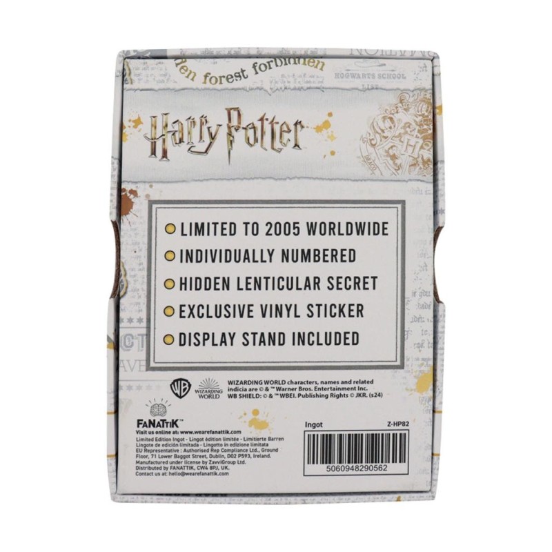 HARRY POTTER - Armée de Dumbledore - Lingot Edition Limitée 
