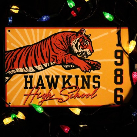 STRANGER THINGS - Set de 3 Plaques en Métal 