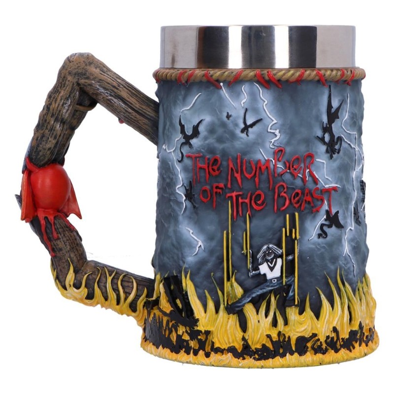 IRON MAIDEN - The Number of the Beast - Chope 16cm 