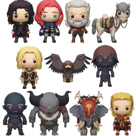 SEIGNEUR DES ANNAUX GUERRE ROHIRRIM -3D Foam Bag Clip (Display 24 Pcs) 