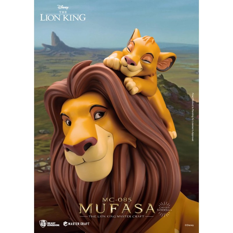 LE ROI LION - Mufasa - Statuette Master Craft 35.6cm 