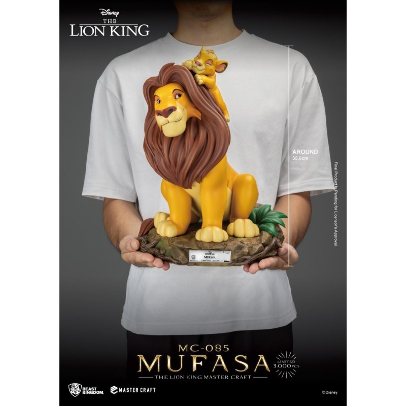 LE ROI LION - Mufasa - Statuette Master Craft 35.6cm 