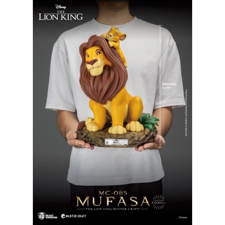 LE ROI LION - Mufasa - Statuette Master Craft 35.6cm 