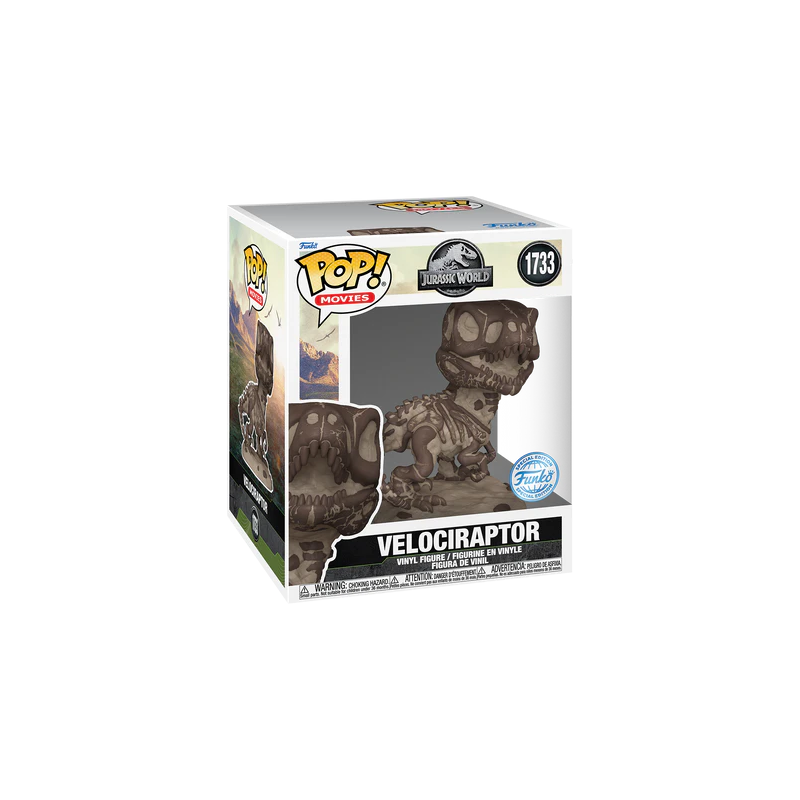 JURASSIC PARK - POP SUPER N° 1733 - Velociraptor (Fossil) 