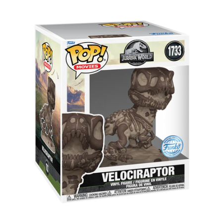 JURASSIC PARK - POP SUPER N° 1733 - Velociraptor (Fossile) 
