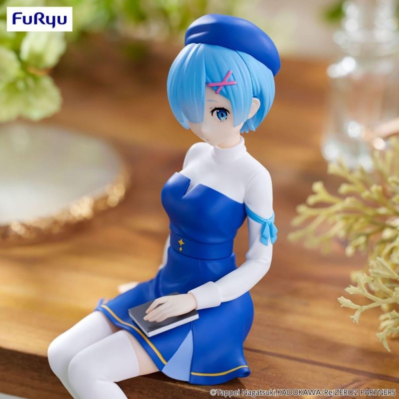 RE ZERO - Rem "Book Girl" - Statuette Noodle Stopper 15cm 