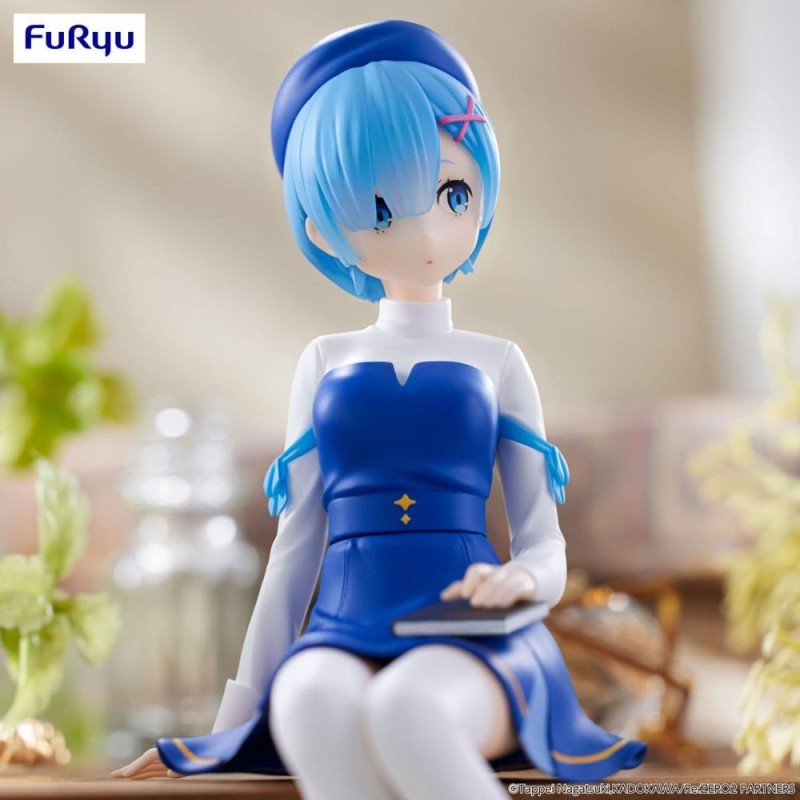 RE ZERO - Rem "Book Girl" - Statuette Noodle Stopper 15cm 