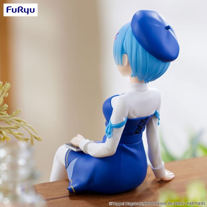 RE ZERO - Rem "Book Girl" - Statuette Noodle Stopper 15cm 