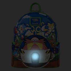 SEGA - Sonic - Mini Sac à Dos LoungeFly  2