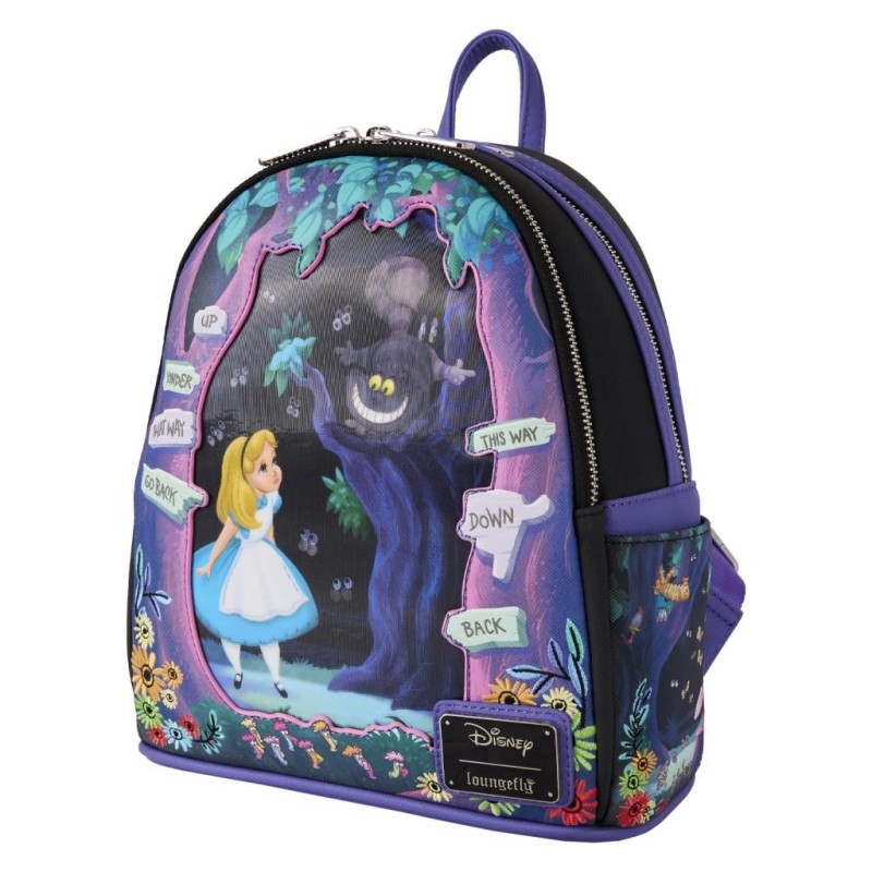 DISNEY - Alice au Pays des Merveilles - Mini Sac à Dos LoungeFly 