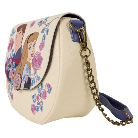 DISNEY - Princesse Aurore et Prince Phillip -Sac bandoulière Loungefly 