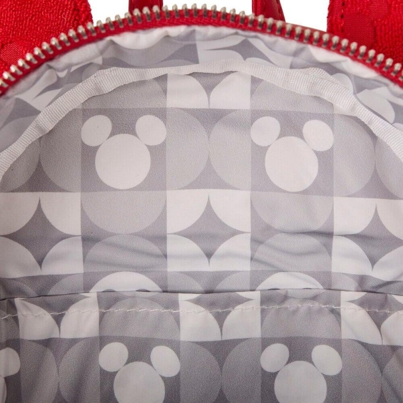 DISNEY - Mickey "Ears Burnout" - Mini Sac à Dos LoungeFly 