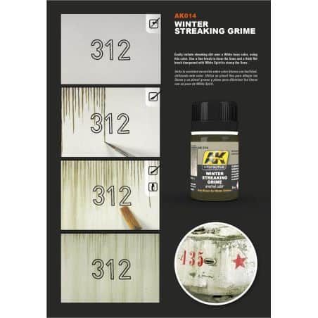 STREAKING GRIME FOR WINTER VEHICLES