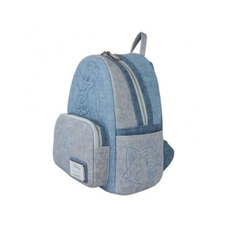 DISNEY - Chiens et Chats "Faux Denim" - Mini Sac à Dos LoungeFly 