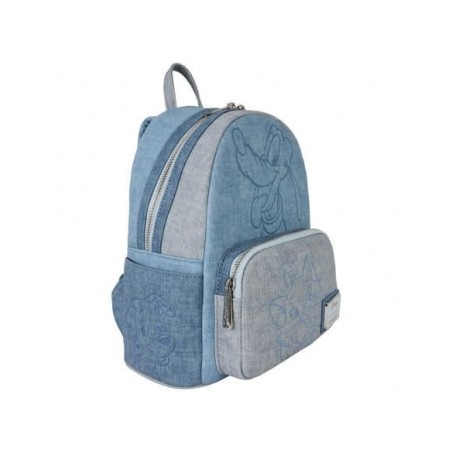 DISNEY - Chiens et Chats "Faux Denim" - Mini Sac à Dos LoungeFly 