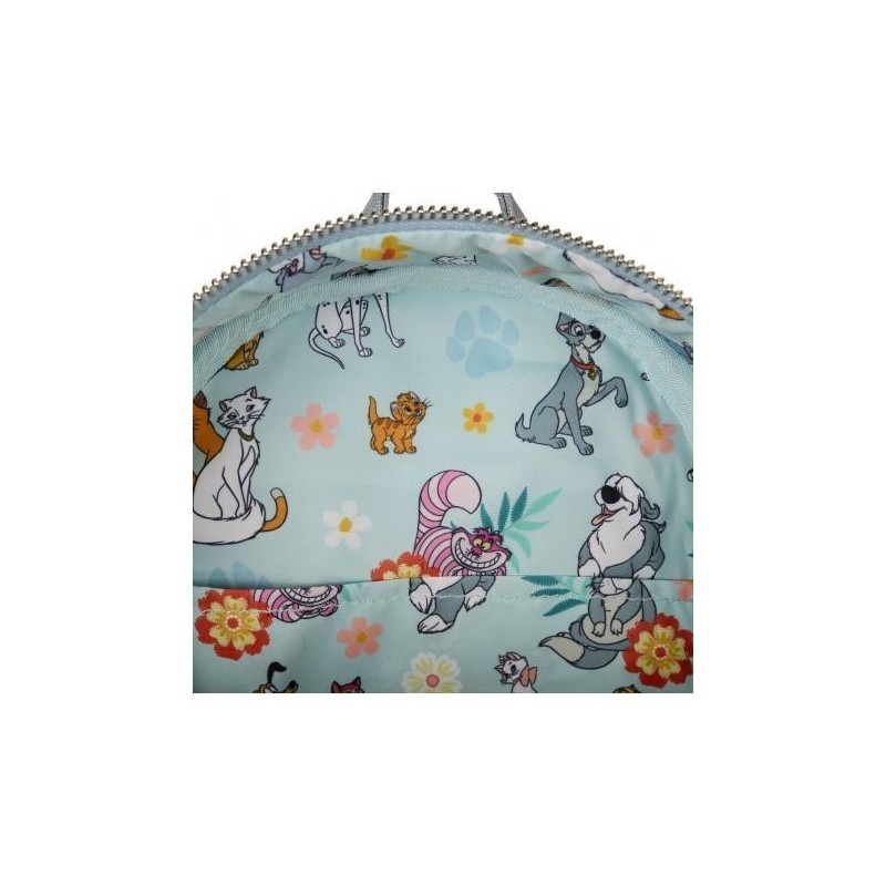 DISNEY - Chiens et Chats "Faux Denim" - Mini Sac à Dos LoungeFly 