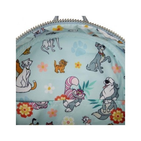 DISNEY - Chiens et Chats "Faux Denim" - Mini Sac à Dos LoungeFly 