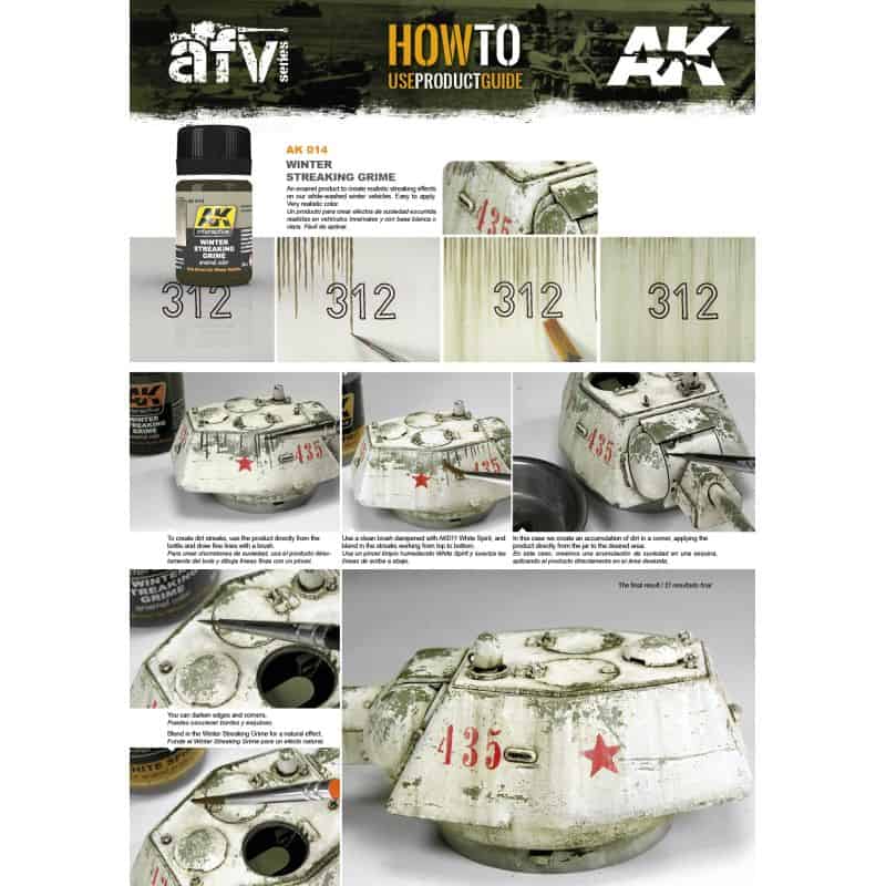 STREAKING GRIME FOR WINTER VEHICLES