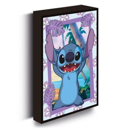 STITCH - Happy - Canvas Lumineux 40X30 Cm 