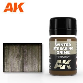 STREAKING GRIME FOR WINTER VEHICLES