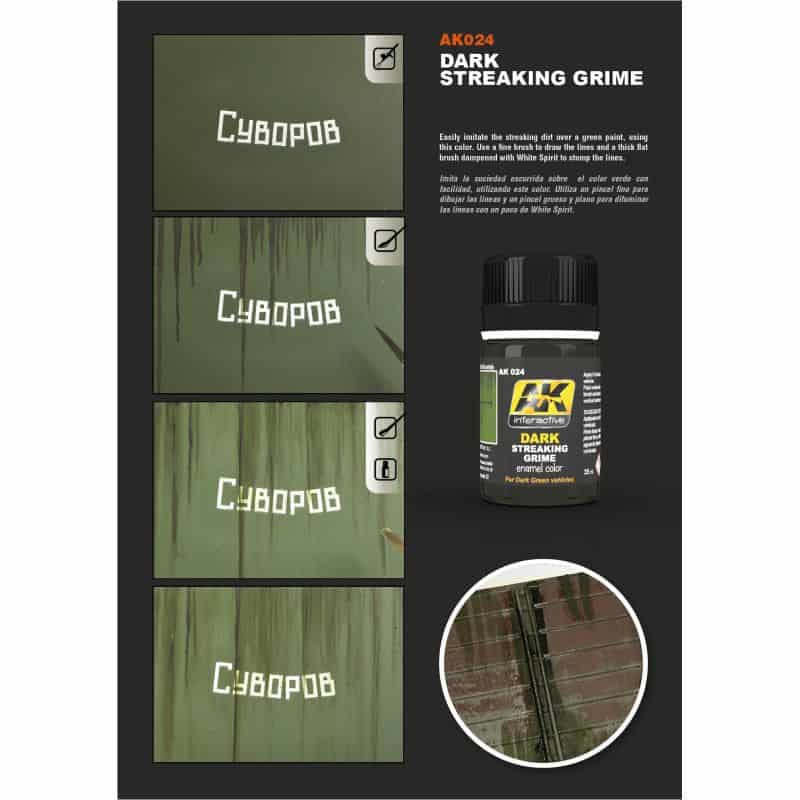 STREAKING GRIME FOR DARK VEHICLES