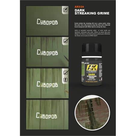STREAKING GRIME FOR DARK VEHICLES