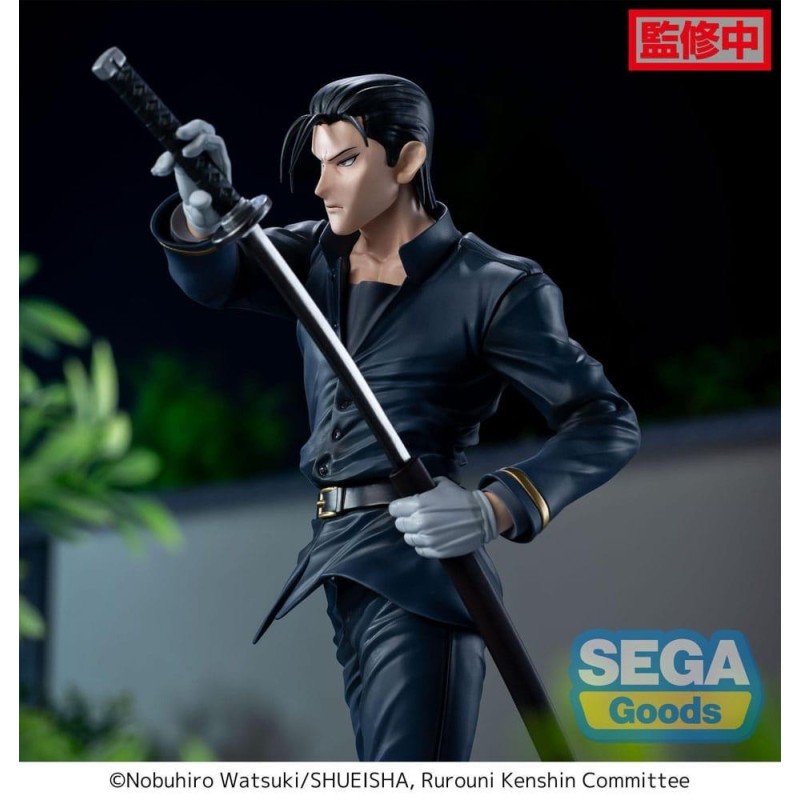KENSHIN LE VAGABOND - Hajime Saito - Statuette Luminasta 21cm 