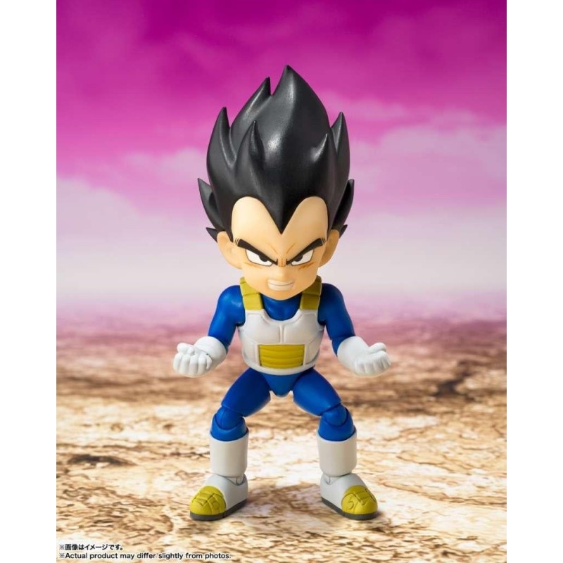 DRAGON BALL DAIMA - Mini Vegeta - Figurine S.H. Figuarts 7cm 