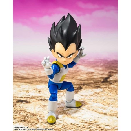 DRAGON BALL DAIMA - Mini Vegeta - Figurine S.H. Figuarts 7cm 