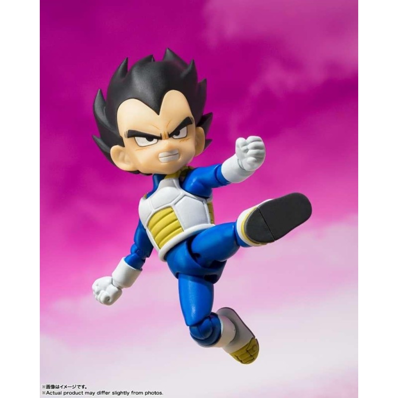 DRAGON BALL DAIMA - Mini Vegeta - Figurine S.H. Figuarts 7cm 