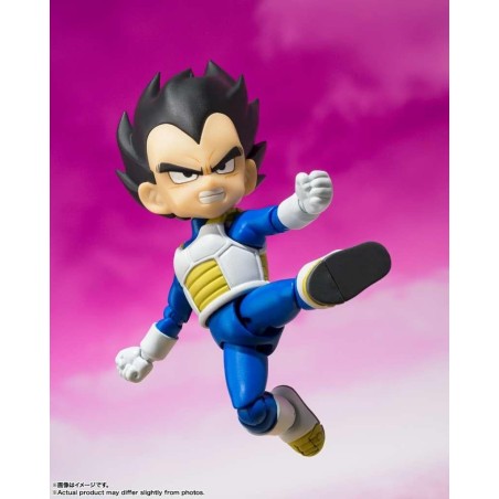 DRAGON BALL DAIMA - Mini Vegeta - Figurine S.H. Figuarts 7cm 