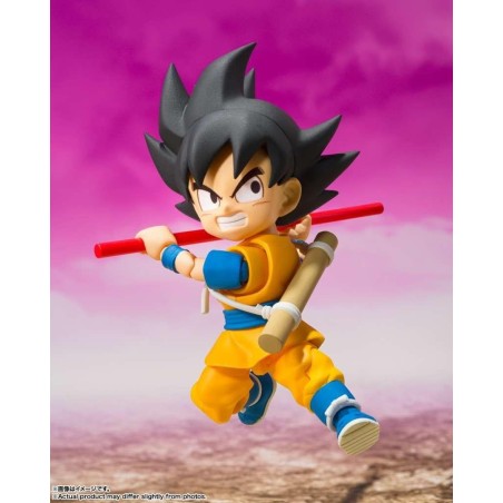 DRAGON BALL DAIMA - Mini Son Goku - Figurine S.H. Figuarts 7cm 