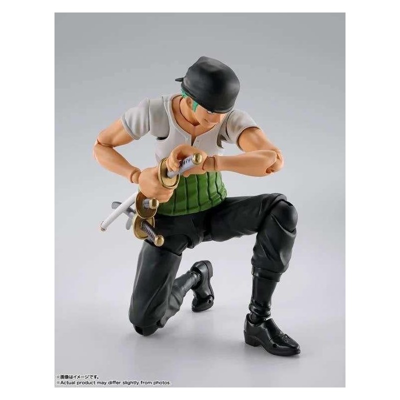 ONE PIECE - Roronoa Zoro "Romance Dawn" - Figurine S.H. Figuarts 15cm 