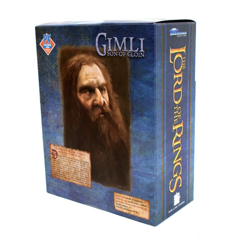 LE SEIGNEUR DES ANNEAUX - Gimli - Action Figure SDCC Exclusive 