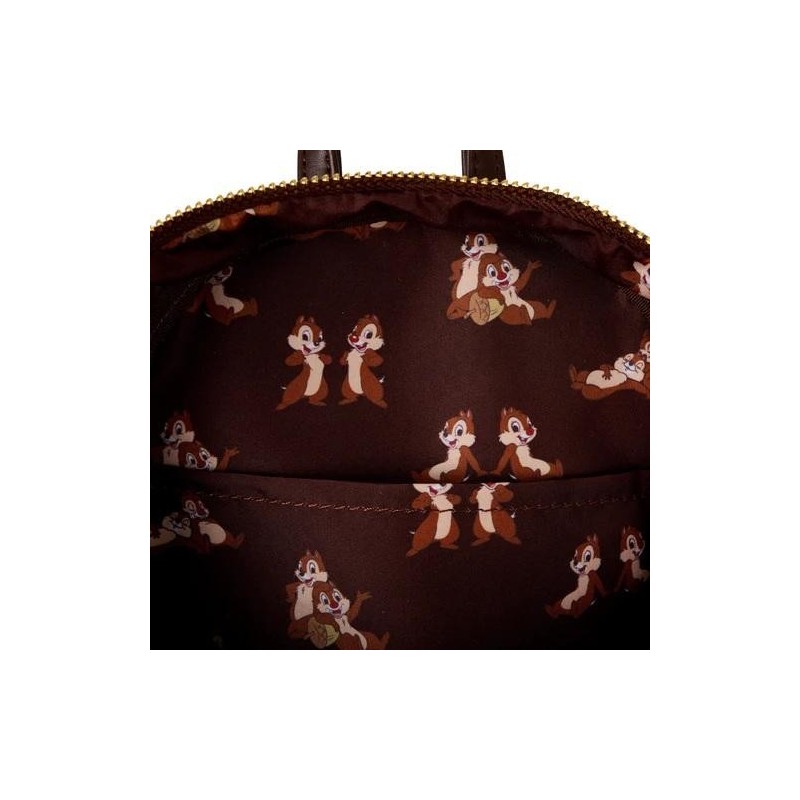 DISNEY - Tic & Tac "Quilted" - Mini Sac à Dos LoungeFly 