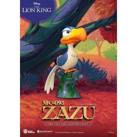 LE ROI LION - Zazu - Statuette Master Craft 20cm 