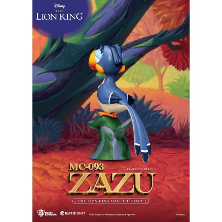 LE ROI LION - Zazu - Statuette Master Craft 20cm 