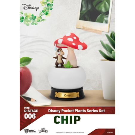 DISNEY - Pocket Plant Series - Pack 6 Mini D-Stage 10cm 
