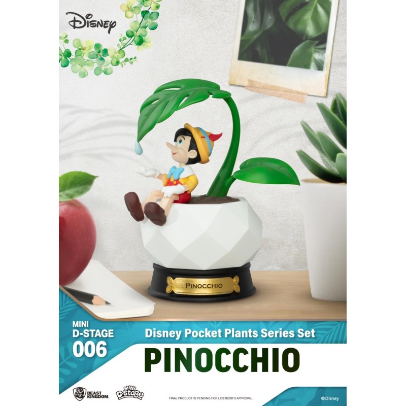 DISNEY - Pocket Plant Series - Pack 6 Mini D-Stage 10cm 