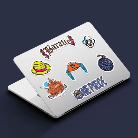 ONE PIECE NETFLIX - Stickers pour Ordinateur, Téléphone et Mobiliers 