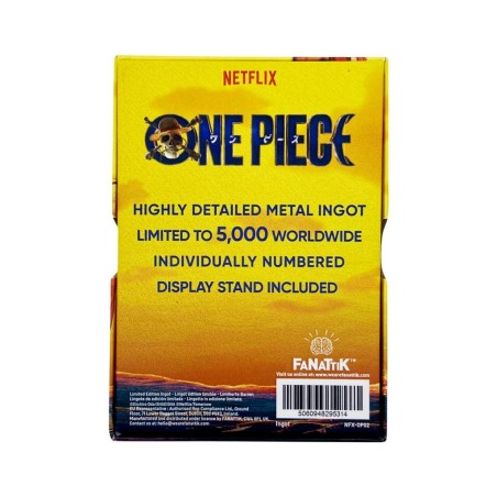 ONE PIECE NETFLIX - Wanted - Lingot Edition Limitée 