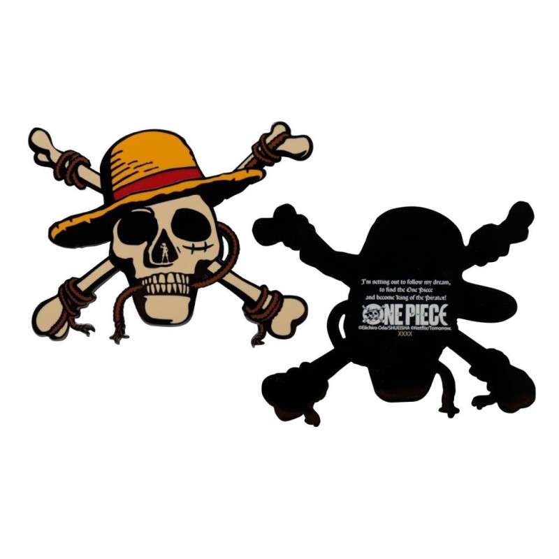 ONE PIECE NETFLIX - Jolly Roger - Médaillon Edition Limitée 