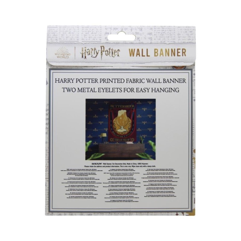 HARRY POTTER - Bière au Beurre - Banner Murale '125 x 85 cm' 