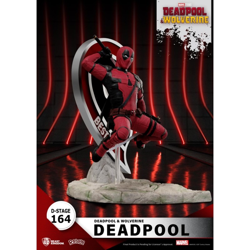 DEADPOOL & WOLVERINE- Deadpool - Diorama D-Stage 15cm 