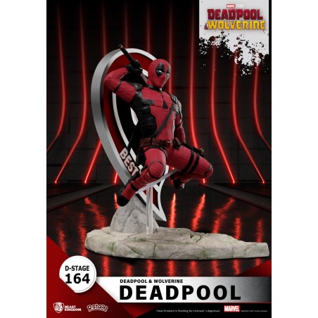 DEADPOOL & WOLVERINE- Deadpool - Diorama D-Stage 15cm 