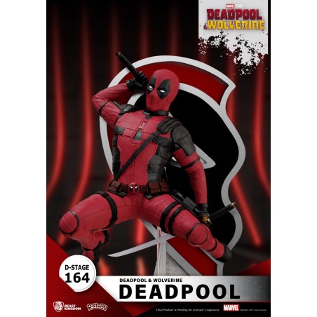 DEADPOOL & WOLVERINE- Deadpool - Diorama D-Stage 15cm 