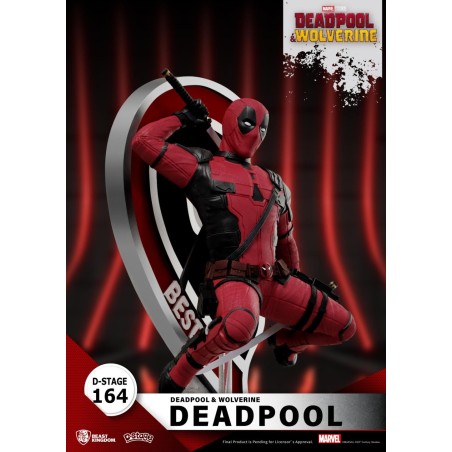 DEADPOOL & WOLVERINE- Deadpool - Diorama D-Stage 15cm 